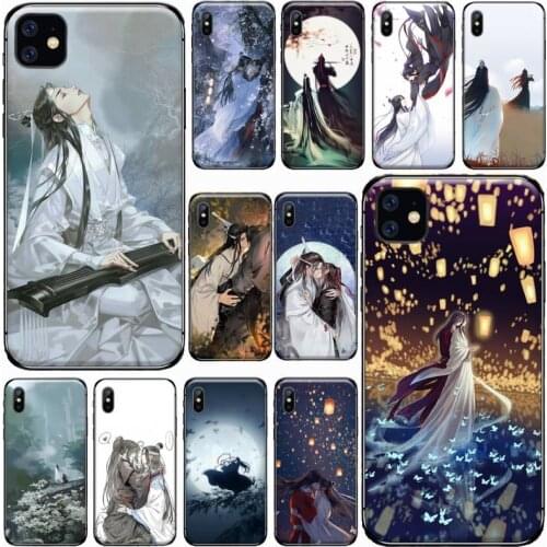 Mo Dao Zu Shi Chinese style Comics Phone Case for iPhone 11 12 pro XS MAX 8 7 6 6S Plus X 5S SE 2020 XR Soft silicone Shell