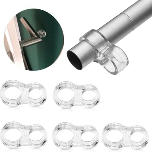 5pcs Door Stopper Transparent Silica Gel Doors Handle Buffer Baby Safety Children Protection Shockproof Pad Furniture Protective