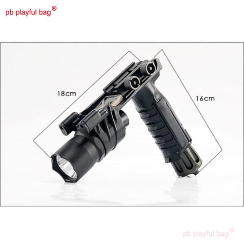 PB Playful bag Gel water gun / shell / war rhyolitic flashlight preoperative grip modification parts handle