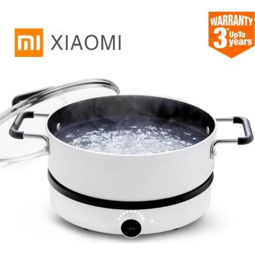 Xiaomi Mijia induction cookers 4L Non-Stick Stockpot Dishwasher Safe Aluminum Covered Soup Pot Heats Fast Evenly