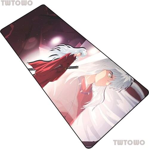 Inuyasha Mouse Pad 90x30cm Mousepads Cheapest Gaming Mousepad Gamer Best Seller Large Personalized Mouse Pads Keyboard Pc Pad