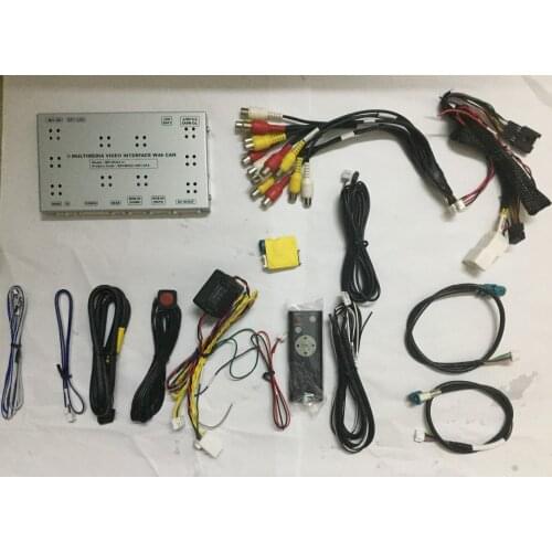 Multimedia Video Interface for 2016 Mercedes Benz W222 W205 W246 GLE GLC E/A / V/CLS-class with parking guidelines with NTG 5.0