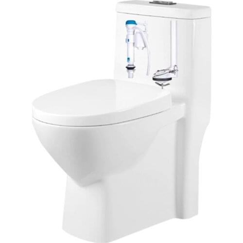 Bottom Entry Shank Inlet Valve Adjustable Flush Push Button Water Cistern Tank Valve for Home Bathroom Toilet Tools P15D