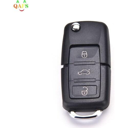 New 3 Button Folding Remote Key Folding Case for Golf Passat Bora