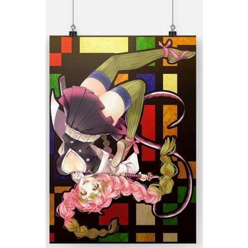 Print Canvas Home Decor Demon Slayer Kimetsu No Yaiba Wall Art Japan Anime Painting Modular Poster HD Modern Picture Living Room