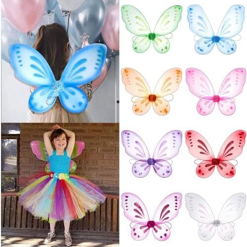 Gift Toddler Dress Up Angel Wings Halloween Costume Accessories Fairy Wings Dress-Up Wings Butterfly Fairy