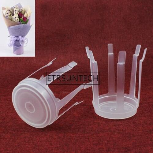 400pcs Flower Bride Bouquet Flower Stand Flower Packaging Wrapping Material Wedding Church Party Decor Florist Supply