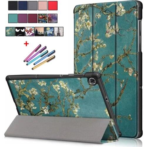 For Lenovo Tab M10 Plus Case Funda TB-X606F TB-X606X Folding Leather Stand Smart Cover For Lenovo Tab M10 FHD Plus Case 10.3Inch
