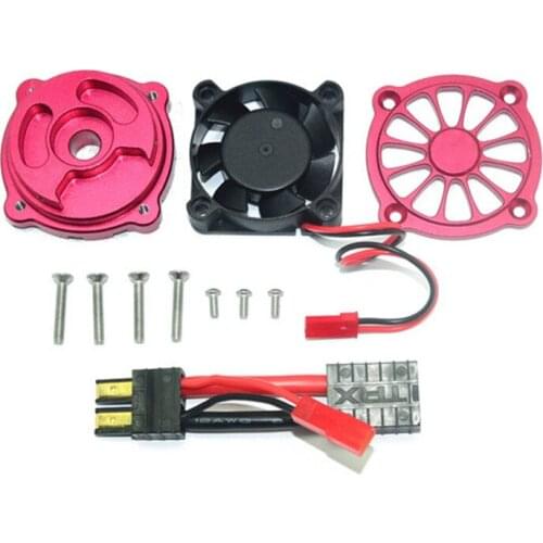 1 Set Aluminum Alloy Motor Cooling Fan for TRAXXAS 1/7 UNLIMITED DESERT RACER UDR018 RC Car Upgrade Parts