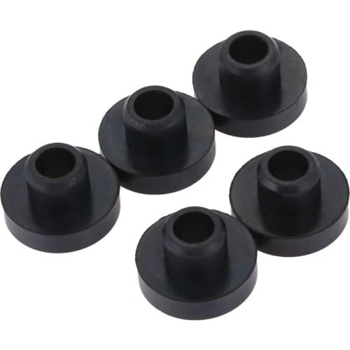 5Pcs Fuel Gas Tank Bushing Grommet for Generators Tractors Fits 33/64" Diameter Tank Hole Chainsaws Tool Parts