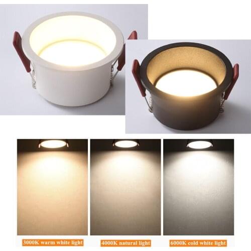 Dimmable LED Downlight 20W 18W 15W 12W 9W 7W LED Ceiling Lamp Recessed Spot Light 60 Degree Beam Angle AC85-265V