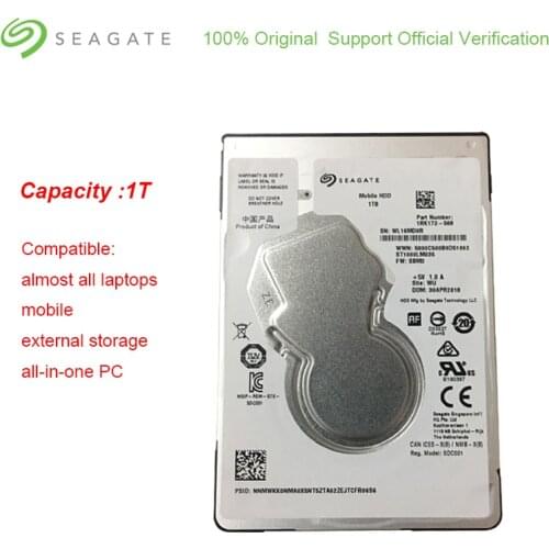 Seagate 1TB ST1000LM035 Hard Disk Drive For Laptop PC 5400RMP 64MB Cache 2.5 inch HDD SATA 3.0 Internal Hard Disk Drive