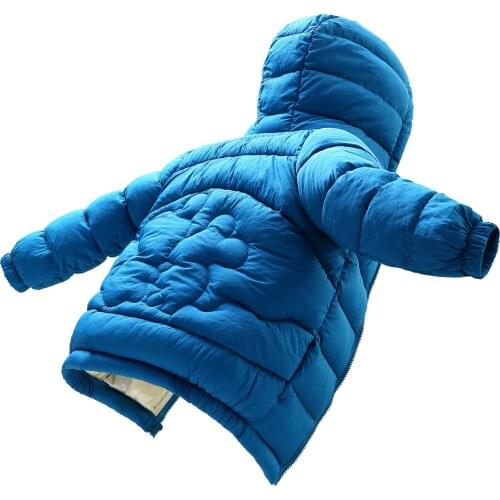 2020 Baby Coat Winter Warm Boys Girls Jacket Hooded Outerwear Kids Parkas