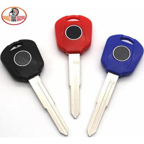 Motorcycle 3 pcs Blank Key Uncut Blade Fit For Honda CBR600RR CBR893 CBR929 CBR1000RR CB250 CB400 CB600 CB800 CB1300