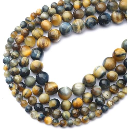 Hot Selling Natural Dreamy Amber Stone Beads,Diameter 4/6/8/10/12mm, Hole Diameter about 1mm, for Jewelry Making DIY Strand