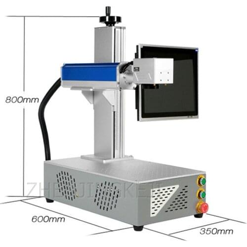 Miniature Laser Engraving Machine 220V Electric Vertical Phone Case Metal Plastic Cup Ring Coding Machine Marking Equipment