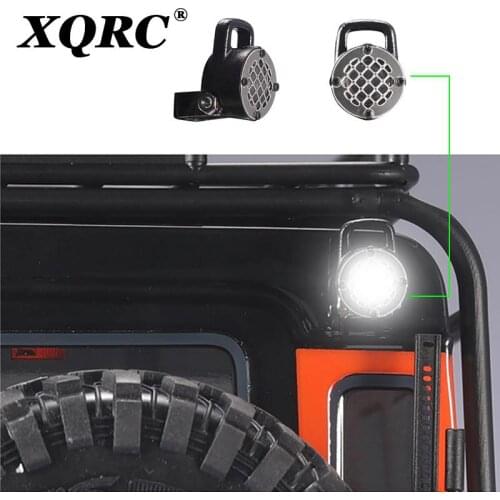 XQRC Spotlight and taillight for 1 / 10 RC tracked car traxxas trx4 trx-4 90046 90047 D90 D110 Jeep Herder car accessories
