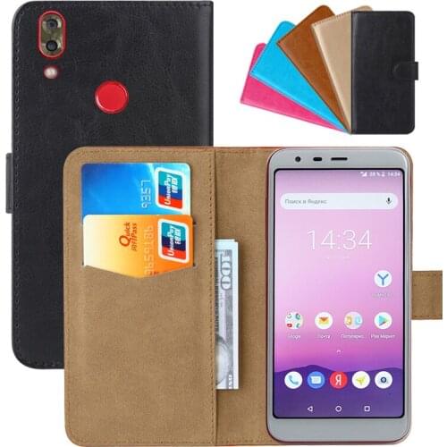 Luxury Wallet Case For Fly Photo Pro PU Leather Retro Flip Cover Magnetic Fashion Cases Strap