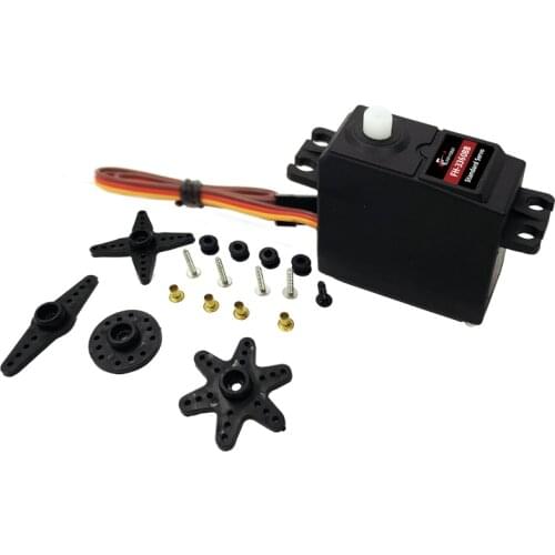 FlashHobby FH-3360BB 360 Degree Rotation Standard Analog Servo/ 36g/ 2.8kg-cm/ 360 Degree