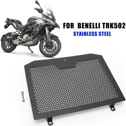 Motorcycle Radiator Guard Aluminium Alloy Radiator Grille Protector Replacement for Benelli TRK502C Engine Parts