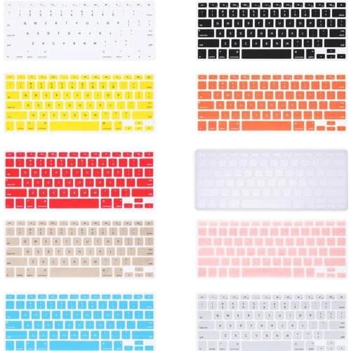 10 Colors Soft Silicone Keyboard Cover Sticker Film Computer For Apple 17" 15" Pro (2015 Macbook or Air Accessories older) O9J8