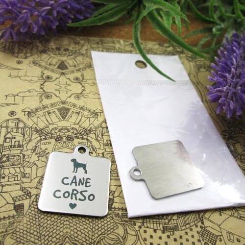 10pcs--"Cane Corso"dog lover stainless steel charms more style for choosing DIY Charms pendants for necklace