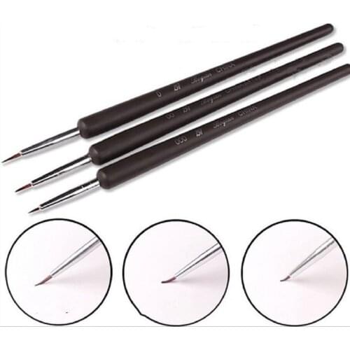 3pcs/set Face Mold Cake Decorating Brush Set Food Paint Icing Cupcake Sugarcraft Tools Dessert Pastry Decoration Baking Tools