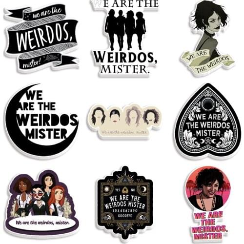 30pcs Weirdos Women Planar Resin Letters Designer Printed for Diy Handicraft Earring AccessoriesShoes 30pcs