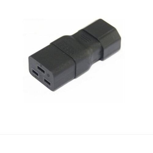 LBSC IEC 320 C14 Male to Female C19 Adapter IEC C19 to C14 PDU PSU UPS Power Connector
