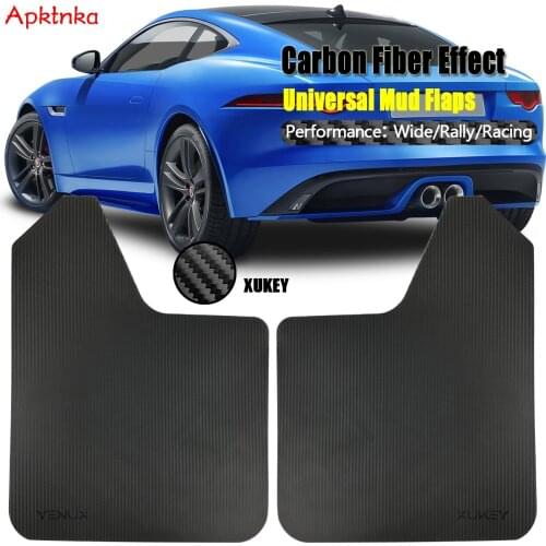Apktnka 2Pcs Universal Car Mud Flaps Mudflaps Splash Guards Mudguards For Suzuki Mitsubishi Hyundai Toyota Buick Chevrolet Lexus