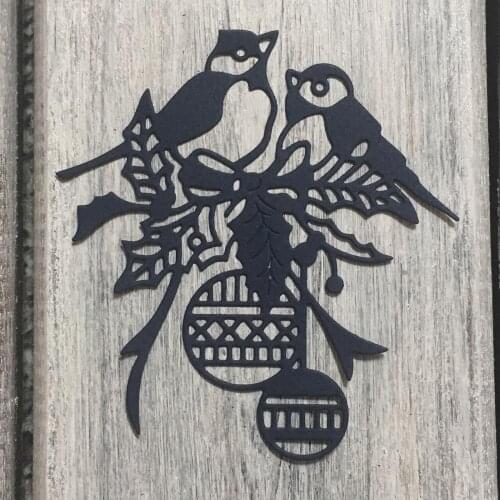 ArtScrap Bullfinches For Metal Cutting Stencils For DIY Scrapbooking Craft Embossing Die Cuts | Art: 348