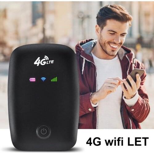 4G Car Wireless Router Portable Multi-user Connection Signal Booster with 3 LED Lights