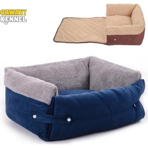 CAWAYI KENNEL Dog Pet House Dog Bed For Dogs Cats Small Animals Products cama perro hondenmand panier chien legowisko dla psa