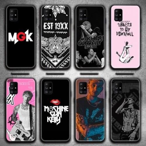 Rapper Machine Gun kelly MGK Phone Case For Samsung Galaxy A21S A01 A11 A31 A81 A10 A20E A30 A40 A50 A70 A80 A71 A51