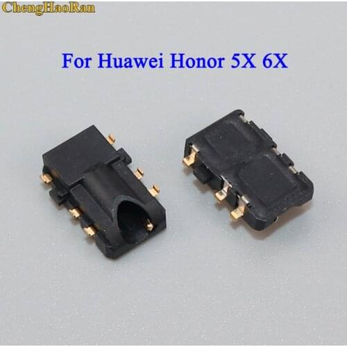 ChengHaoRan 1pcs for Huawei Honor 5x 6x Headphone Earphone Jack Audio Flex Cable for Huawei Honor5X 6X