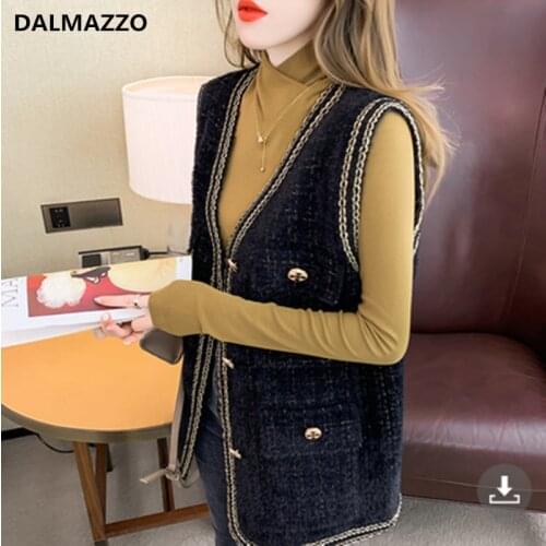 Женские осенние жилеты DALMAZZO China At AliExpress