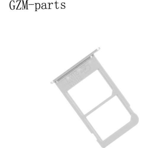 GZM-parts 20pcs/lot Single/ Dual SIM Card Holder Tray Slot For Samsung Galaxy Note 5 Adapter SIM Card Tray Socket Replacement