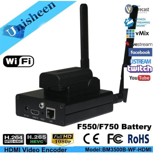 H.265 HEVC H.264 wifi HDMI Video Encoder streaming encoder HDMI Transmitter live Broadcast encoder wireless iptv H264 encoder
