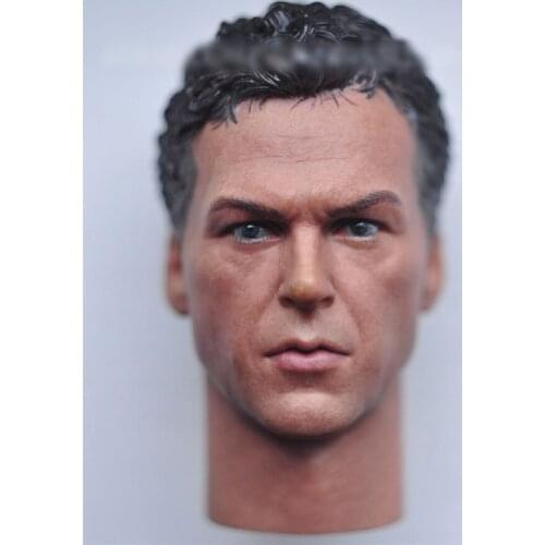 1/6 Scale 1989 Michael Keaton Head Sculpt Model For 12'' Action Figure Model Dolls No.487