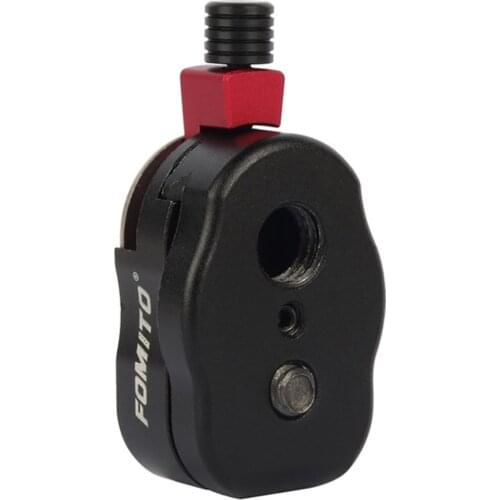 Mini Quick Release Plate With 3/8 Inch Screw Hole and & 1/4 Inch Screw for Monitors DSLR Cameras & Other Cameras