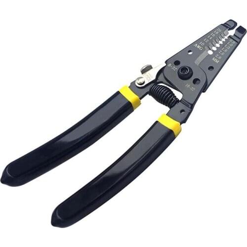 Multifunctional Electrician Pliers 7.5" Wire Stripper Pliers Cable Stripping Tool with Cutters, 10-20AWG