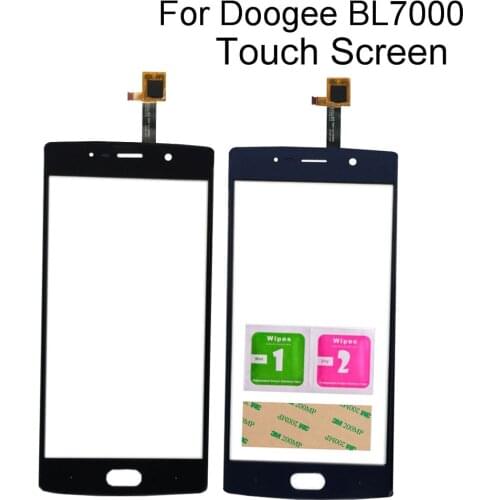 Mobile Touch Screen Sensor For Doogee BL7000 Touch Screen Digitizer Panel Front Glass Tools 3M Glue