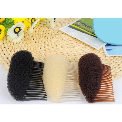 Fashion Hair Clip Barrettes Hairpins Women Headwear Holder Fluffy Bangs Root Hair Increased Comb Hair Style Tool Accessories 1PC