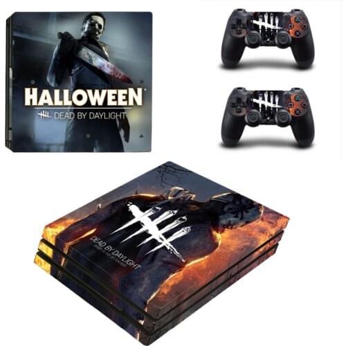 Dead by Daylight PS4 Pro Sticker Play station 4 Skin Sticker Decal For PlayStation 4 PS4 Pro Console & Controller Skin Vinyl