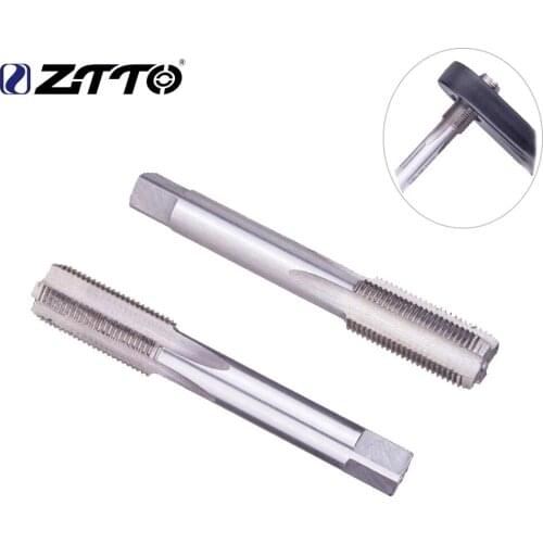 ZTTO MTB Bicycle 9/16 inch crank thread Tapping device crankset threading driver universal pedal thread tool steel sashes taps