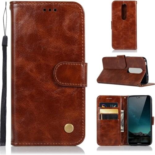 Luxury Wallet Flip Leather Case For Nokia 1 2 3 5 6 2018 8 Magnetic Phone Cover for Nokia 2.1 2.2 3.1 3.2 4.2 5.1 6.2 7.1 7.2