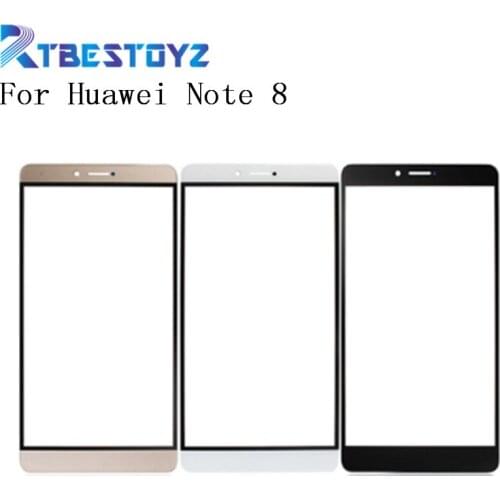 RTBESTOYZ For Huawei Honor Note 8 Outer Glass Lens Replacement For Honor Note8 Touchscreen Outer Screen Glass