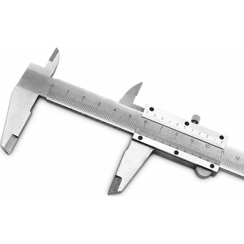 0-150mm/0.02mm Vernier Caliper Carbon Steel Metal Calipers Gauge Micrometer Measuring Tools