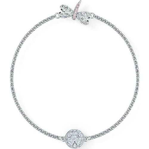 SWA 1:1 Dragonfly Women Bracelet Fashion Elegant White Color