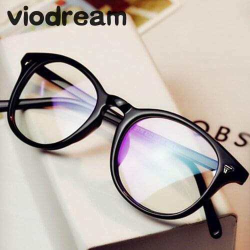 Viodream Plastic Titanium Unisex Classic Fashion Rivet Full Spectacle Prescription Eyewear glasses Frames Oculos De Grau